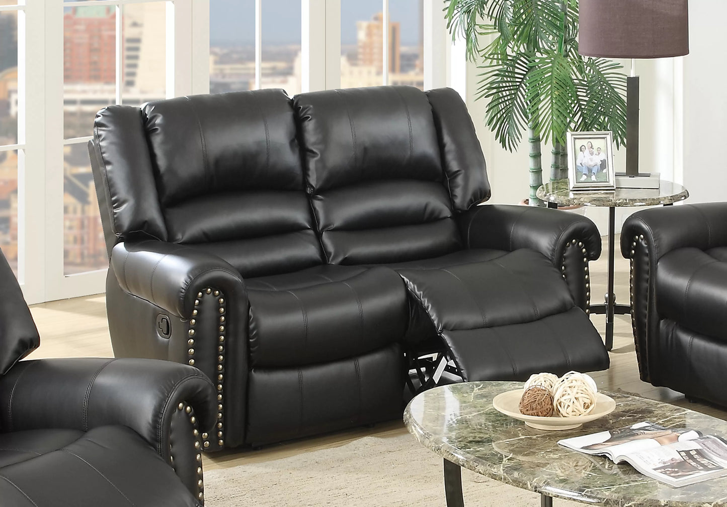 F6750 sofa and F6749 loveseat authentic Poundex image 6