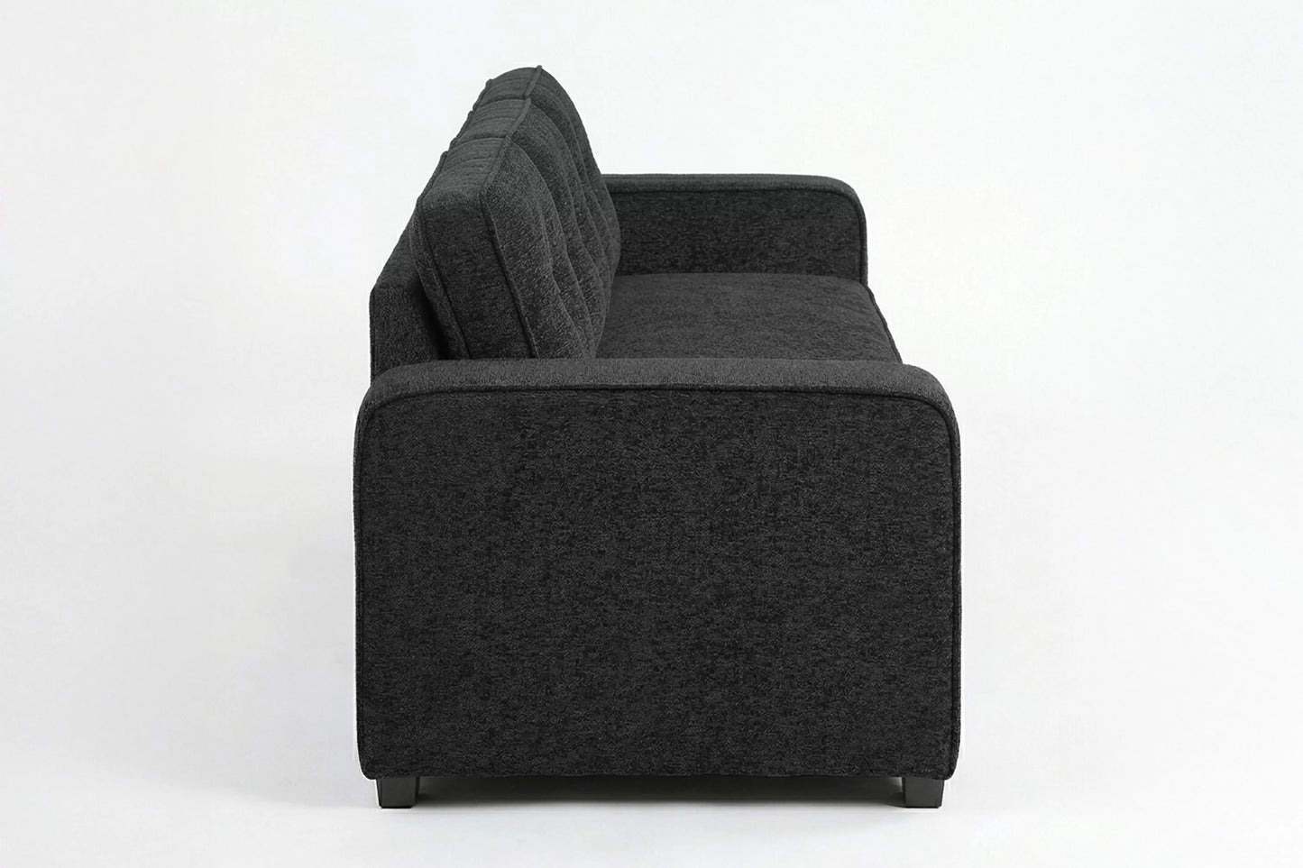 F7121 Black Convertible Sofa — view 6