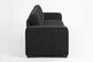 F7121 Black Convertible Sofa — view 6