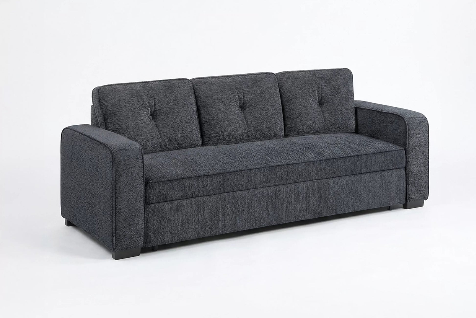 F7122 Dark Gray Convertible Sofa — view 5