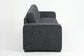 F7122 Dark Gray Convertible Sofa — view 6