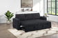 F7125 Onyx Convertible Sofa — view 2