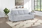 F7126 Mink Gray Convertible Sofa — view 3