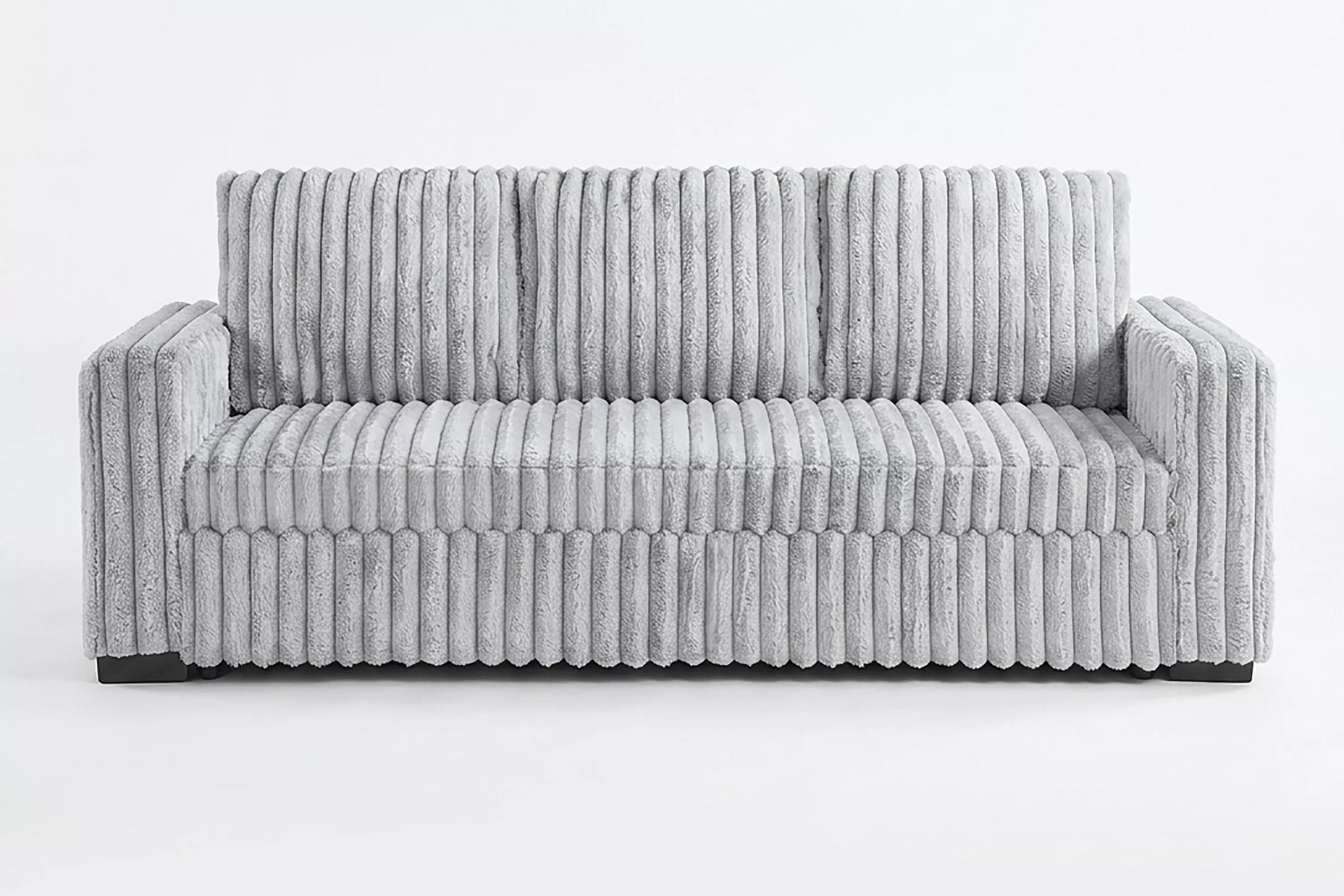 F7126 Mink Gray Convertible Sofa — view 4