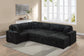 F7133 Onyx 4-Piece Convertible Sectional Set — view 2