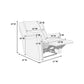 Poundex F8107 recliner view 6
