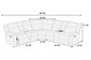 Poundex F8127 authentic product view 4