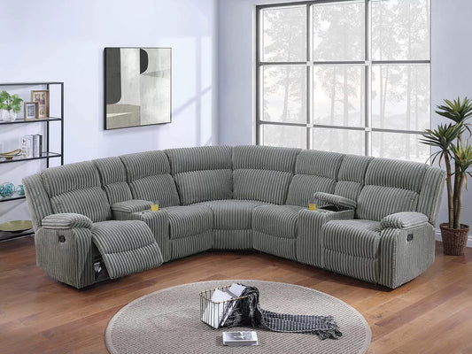 Poundex F8127 motion sectional