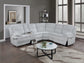 Poundex F8132 manual motion sectional