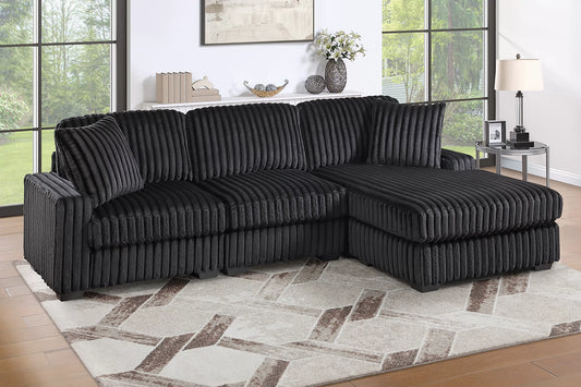 F8375 Onyx 2-Piece Reversible Sectional Set — main view