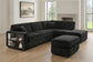F8377 Black 3-Piece Sectional Set — view 3
