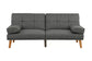 F8521 Blue Gray Adjustable Sofa image 3
