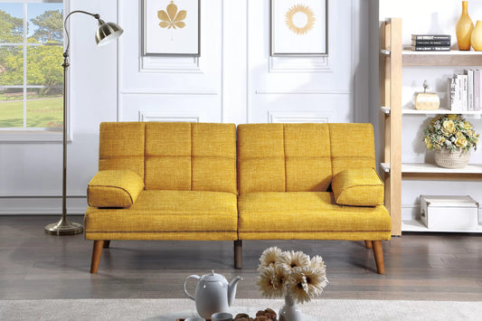 F8523 Mustard Adjustable Sofa