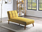 F8524 Mustard Adjustable Chaise
