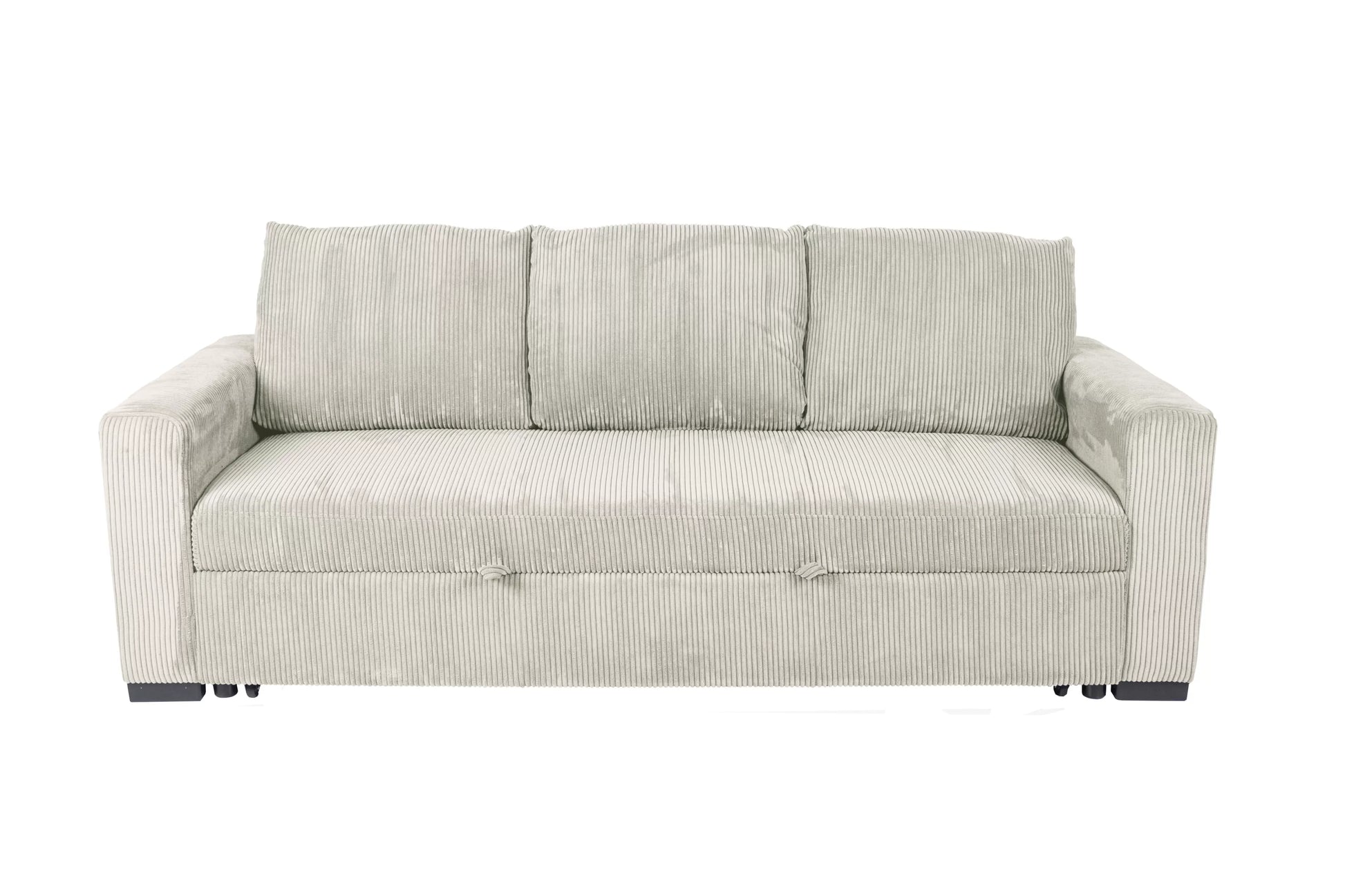 F8526 Ivory Convertible Sofa — view 3