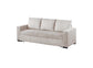 F8526 Ivory Convertible Sofa — view 4