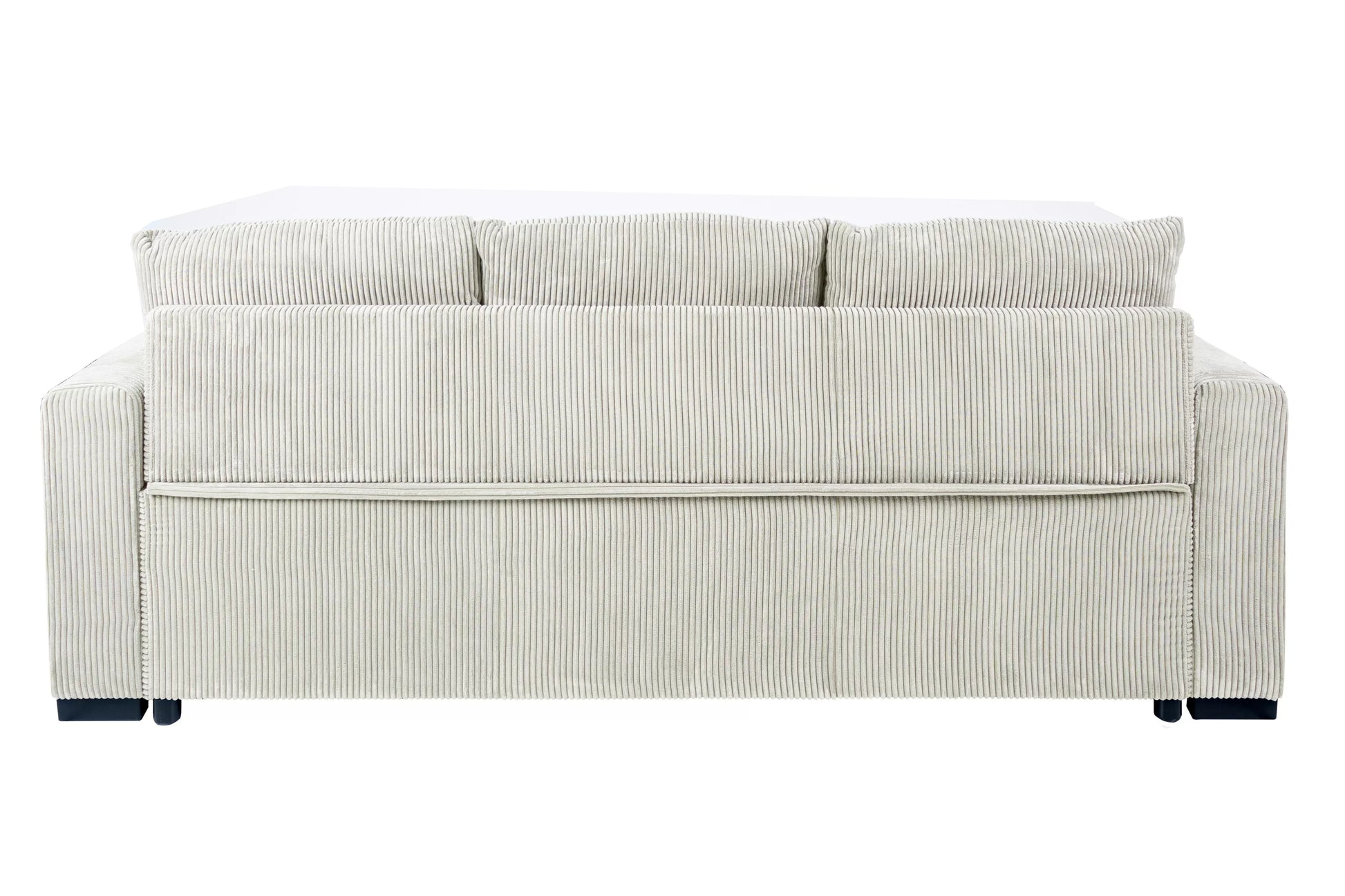F8526 Ivory Convertible Sofa — view 7