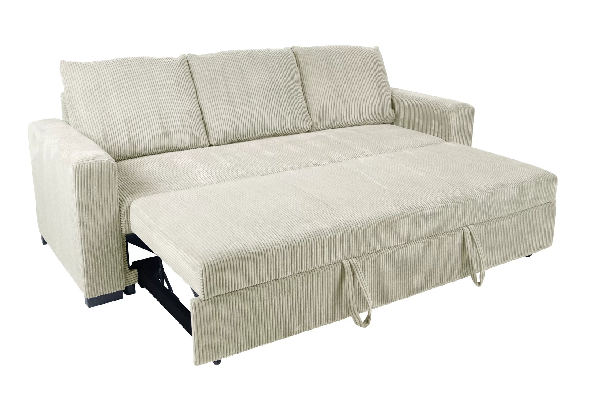 F8526 Ivory Convertible Sofa — view 8