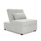F8531 White Convertible Sofa — view 5