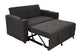 F8533 Charcoal Convertible Sofa — view 7