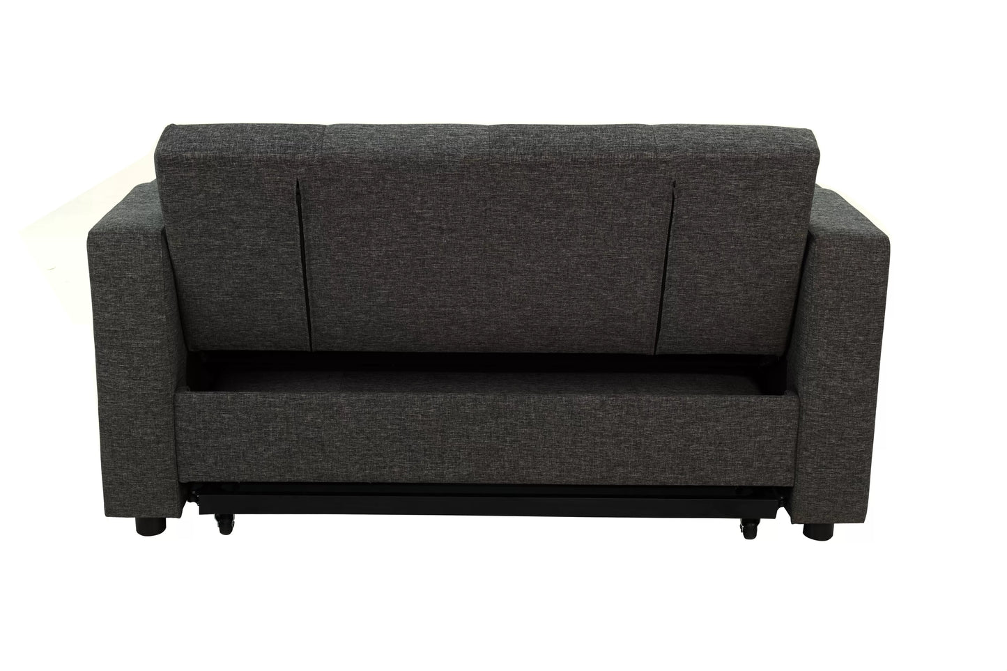 F8533 Charcoal Convertible Sofa — view 10