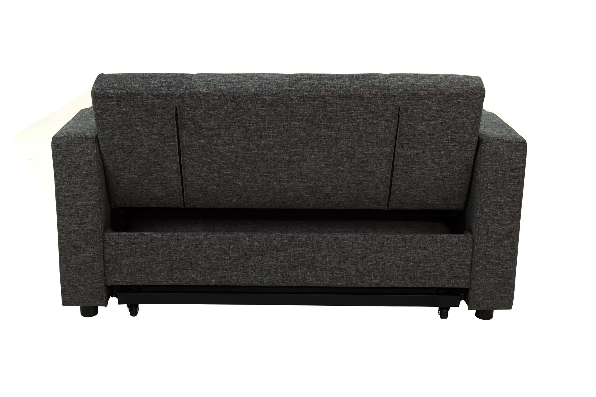 F8533 Charcoal Convertible Sofa — view 10
