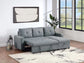 F8536 Granite Convertible Sectional — view 2