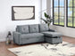 F8536 Granite Convertible Sectional — main view