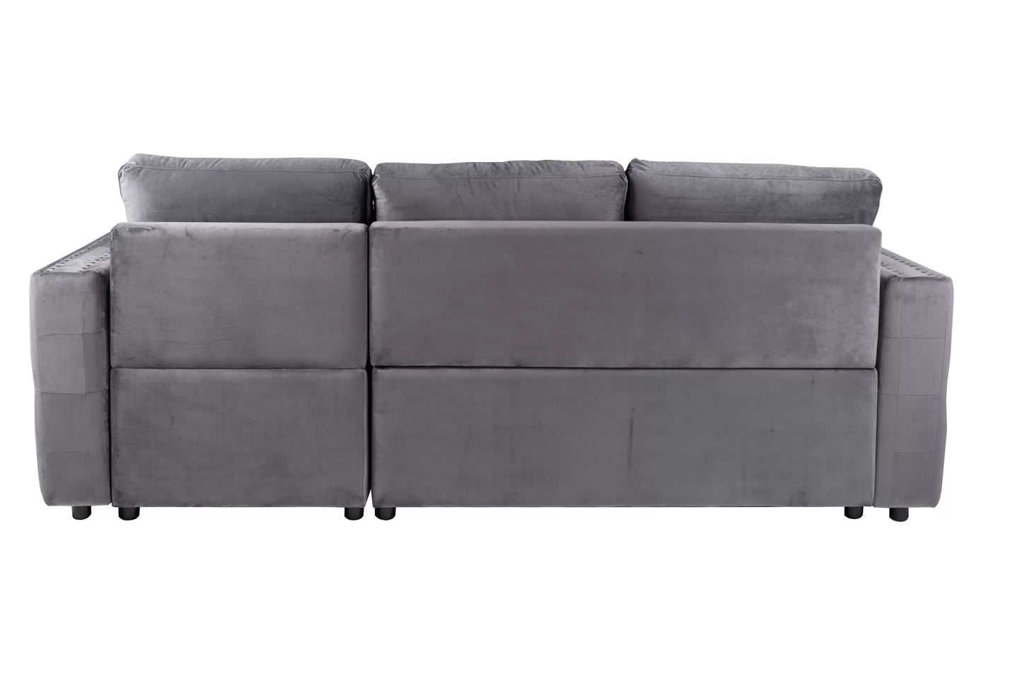 F8541 Smoke Convertible Sectional — view 5