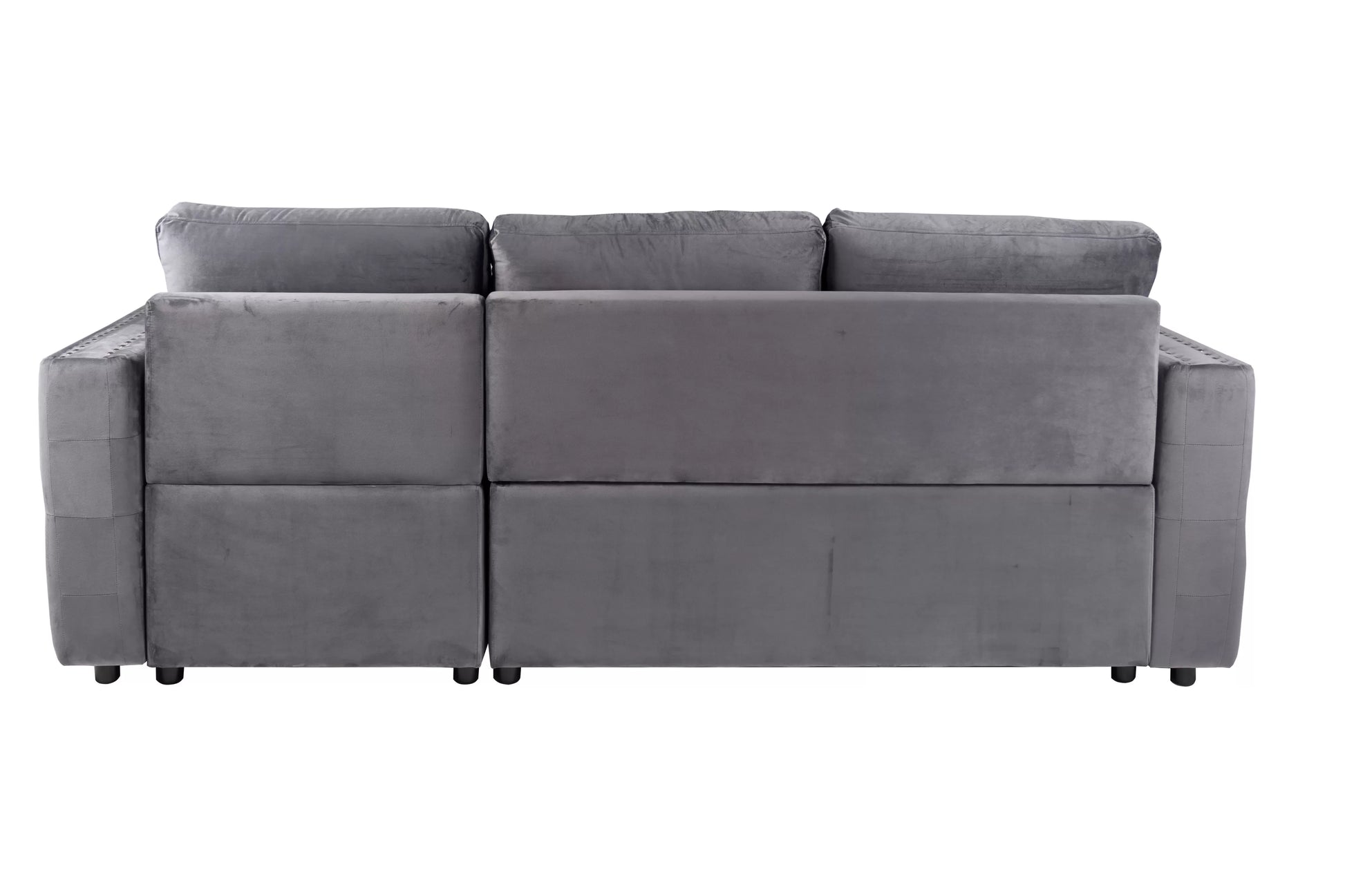 F8541 Smoke Convertible Sectional — view 5