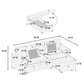 F8543 Dark Gray Convertible Sectional — view 11