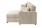 F8544 Beige Convertible Sectional — view 5