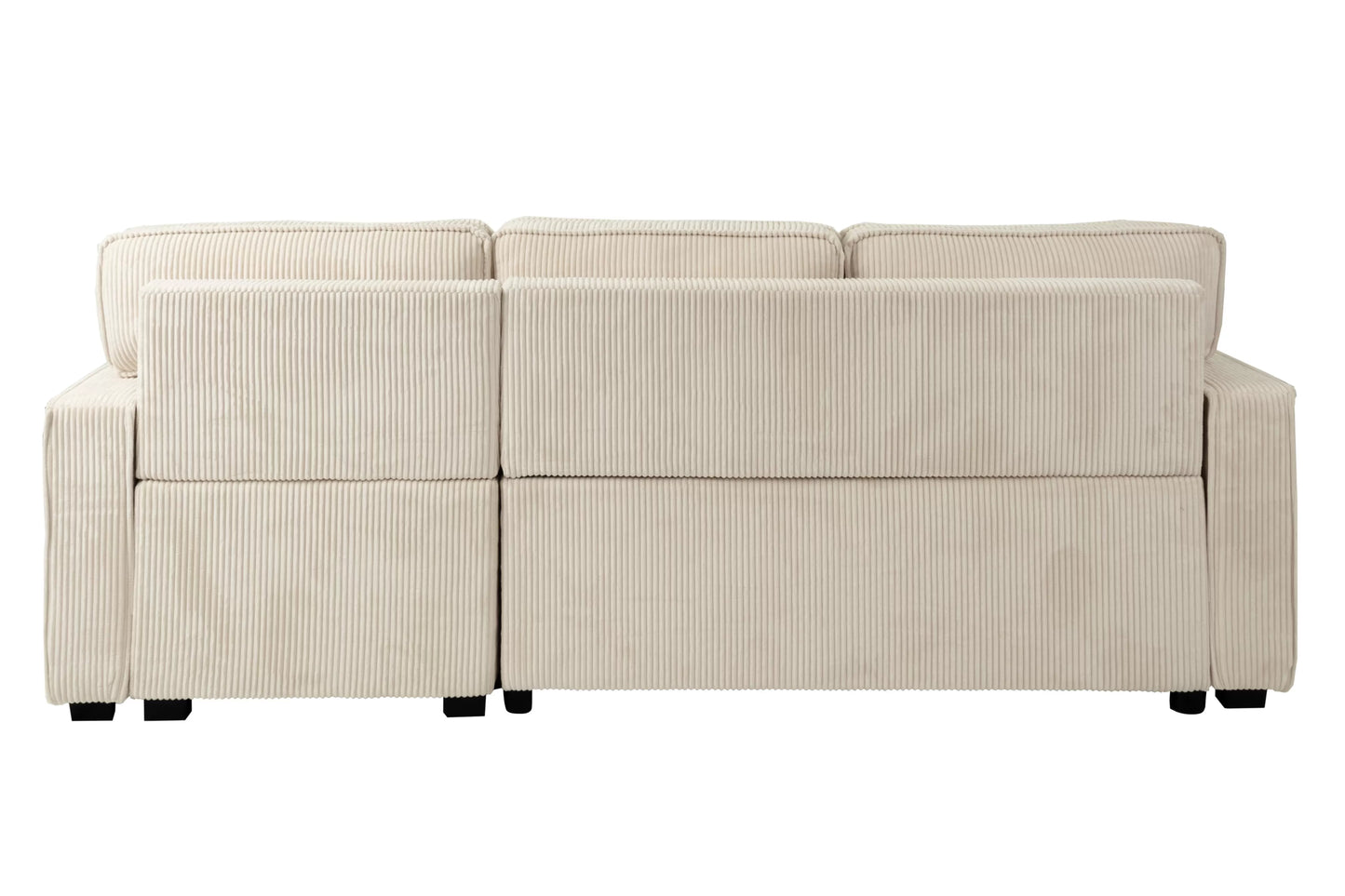 F8544 Beige Convertible Sectional — view 6