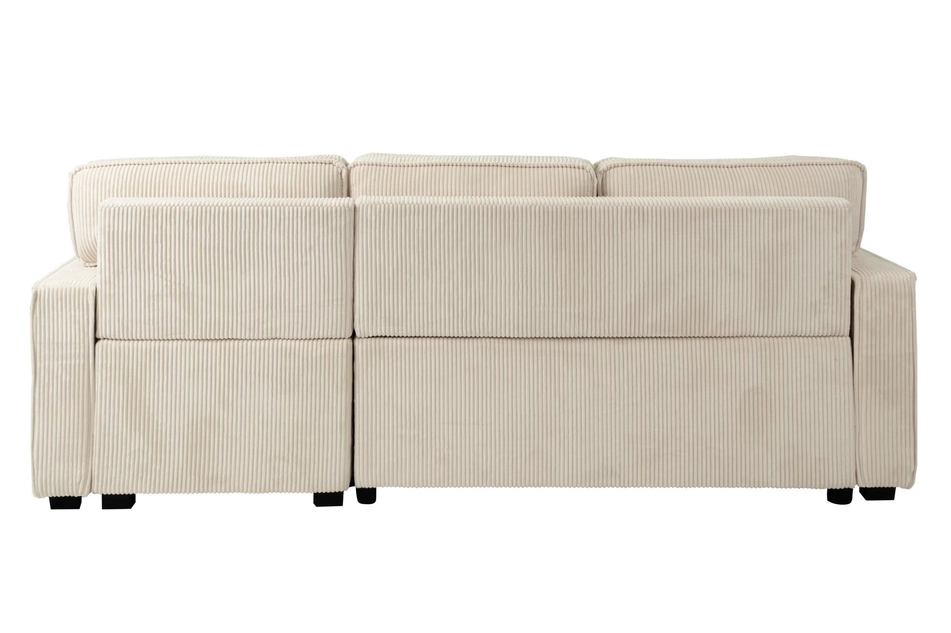 F8544 Beige Convertible Sectional — view 6