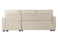 F8544 Beige Convertible Sectional — view 6