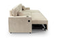 F8544 Beige Convertible Sectional — view 8