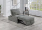 F8545 Smoke Convertible Sofa — view 2