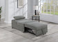 F8545 Smoke Convertible Sofa — view 3