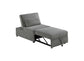 F8545 Smoke Convertible Sofa — view 7