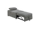 F8545 Smoke Convertible Sofa — view 8