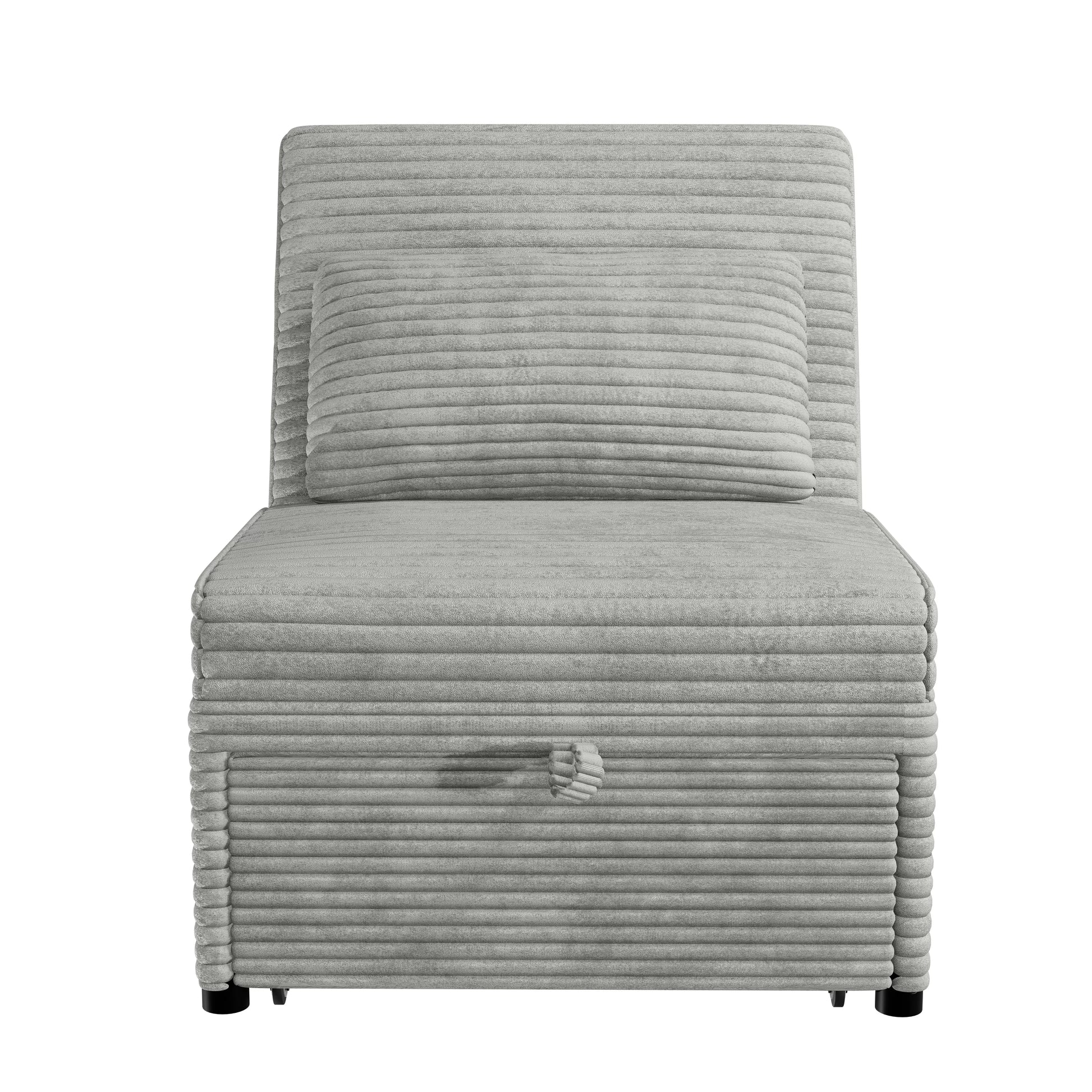 F8546 ash convertible sleeper chair — view 4