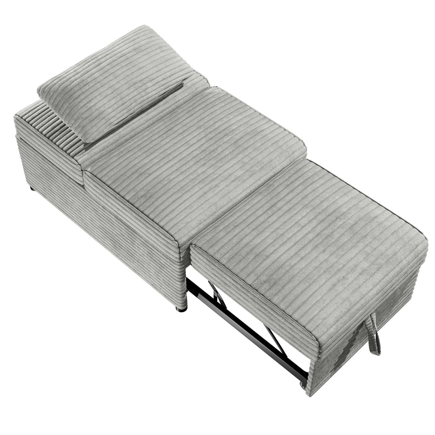 F8546 ash convertible sleeper chair — view 7