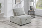 F8546 ash convertible sleeper chair with pull-out bed — main view