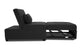 F8549 Black Convertible Sofa — view 7