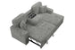 F8551 Smoke 2-Piece Convertible Sectional — view 6