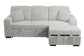 F8552 Ash 2-Piece Convertible Sectional — view 3