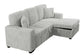 F8552 Ash 2-Piece Convertible Sectional — view 4