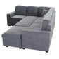 F8560 Fog 4-Piece Convertible Sectional — view 5