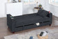 F8569 Black Convertible Sofa image 2