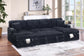 F8582 Black 3-Piece Convertible Sectional — view 2